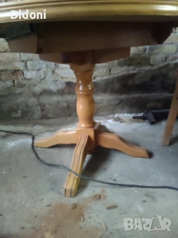 Маса за трапезария разтегателна масив., снимка 3 - Маси - 53911361