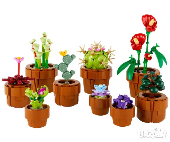LEGO® Icons 10329 - Малки растения, снимка 3 - Конструктори - 45615596