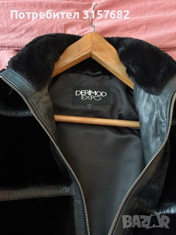 Палто с естествен косъм, снимка 4 - Палта, манта - 53628772