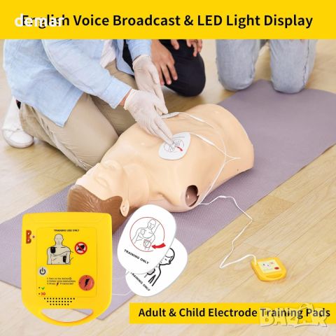 Mini AED Trainer, дефибрилатор за обучение (XFT-D0009), снимка 3 - Друга електроника - 46174264