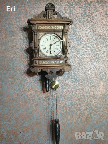 Автентичен стенен часовник , снимка 3 - Стенни часовници - 53161185
