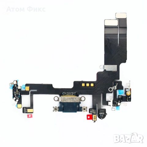 Лентов кабел за APPLE iPhone 14 с черен конектор зареждане, микрофон Original