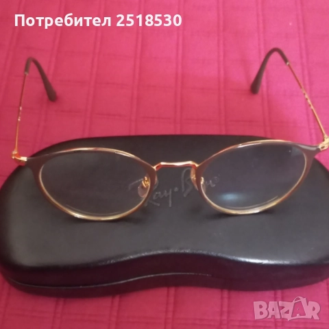 Ray Ban позлатени диоптрични рамки, снимка 6 - Слънчеви и диоптрични очила - 52025658