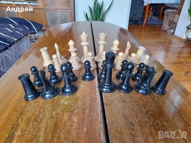 Стари фигури за шах #2, снимка 2 - Шах и табла - 45980805