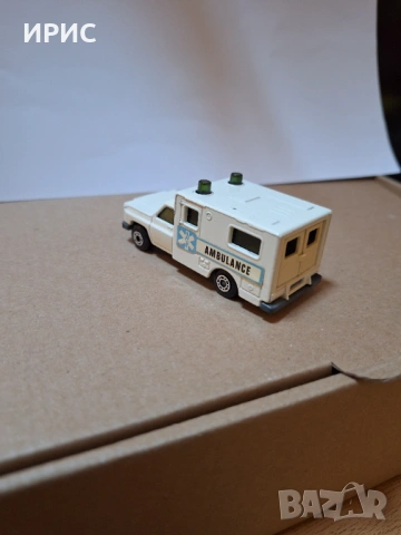 Метална количка линейка, снимка 3 - Колекции - 53828501