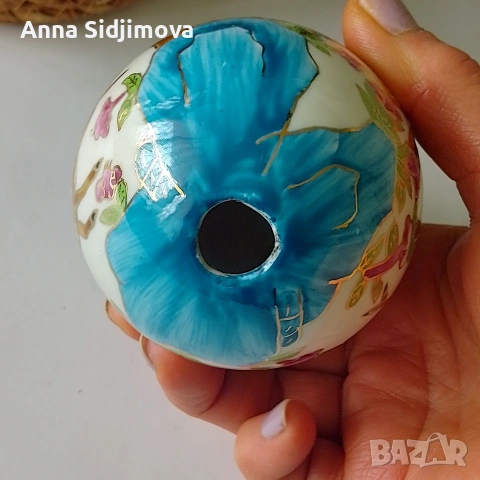 Порцеланово яйце , снимка 3 - Декорация за дома - 53727636