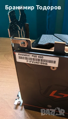 Видео карта AMD RX 6500 XT 4GB, снимка 4 - Видеокарти - 54067108