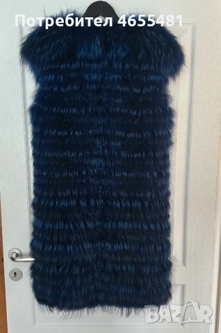 Елек от естествен косъм, снимка 2 - Елеци - 53487506