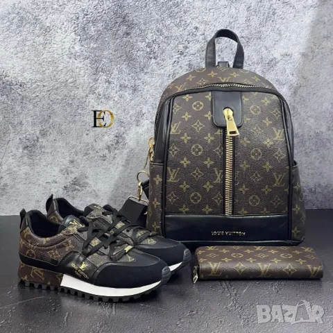 дамски маратонки, чанта и портмоне louis vuitton , снимка 8 - Чанти - 46861144