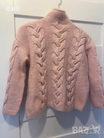 made in Italy. Страхотен Кашмирен дебел пуловер. Size M , снимка 2 - Блузи с дълъг ръкав и пуловери - 51756620