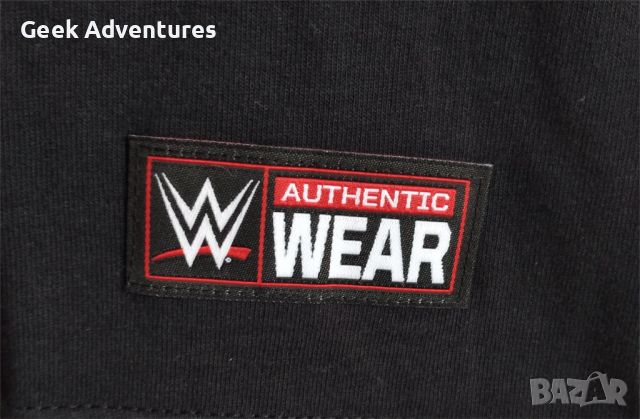 Мъжка Черна Тениска WWE Мърч AJ Styles Кеч Размер S Wrestling T-Shirt, снимка 3 - Тениски - 46431922