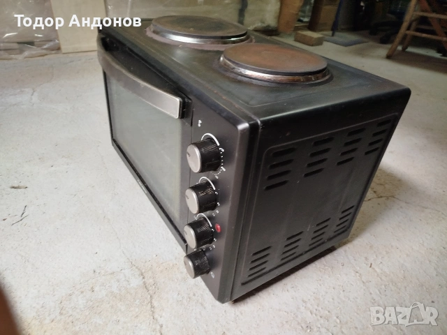 Мини печка / фурна Crown, снимка 6 - Печки, фурни - 53876674