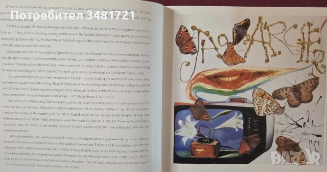 Дали - живот и дело / Dalí, снимка 4 - Енциклопедии, справочници - 54244578