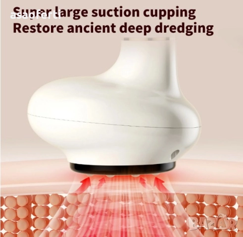 ⭐ Интелигентен 3в1 Уред ZY-816 – Гуа Ша, Динамични Вендузи и Магнитна Термотерапия 55°C, снимка 2 - Масажори - 52646658