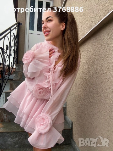 Красива рокля 🌸  Стандартен размер - Xs,S,M,L  35€, снимка 12 - Рокли - 53211198