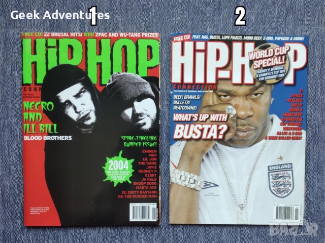 Хип Хоп Рап Списания на Английски Език / Hip Hop Magazines Printed UK, снимка 2 - Списания и комикси - 46562671