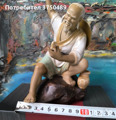 Фигурка на рибар, снимка 5 - Статуетки - 54007115