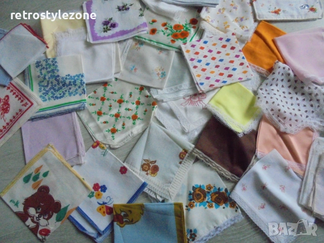 № 8470  стари винтидж кърпички – 59 броя - сватбени, българска традиция