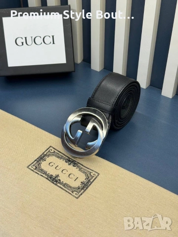 Колани Gucci от естествена кожа в кутия , снимка 9 - Колани - 53932877