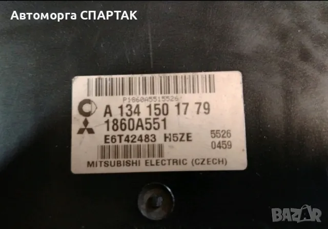 Компютър ДВИГАТЕЛ MITSUBISHI COLT 1.1 1860A551, A1341501779, A 134 150 17 79, E6T42483 H5ZE, снимка 1 - Части - 47135354