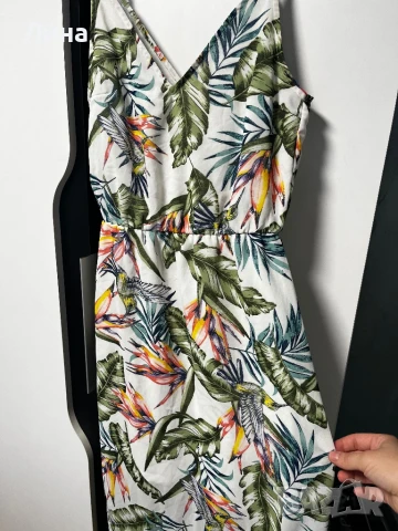 Прелестна дълга цветна рокля , снимка 2 - Рокли - 50990703