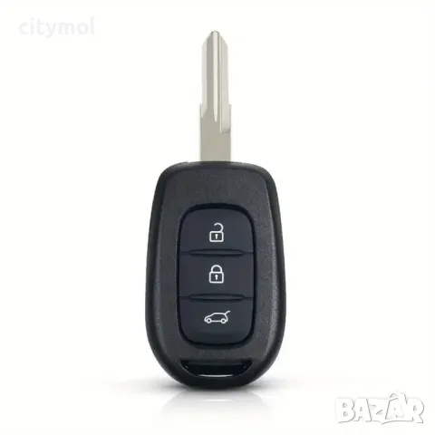 Кутийка за ключ с острие VAC102, с 3 бутона за Renault/Dacia: Clio/Kangoo/Master/Modus/Trafic/Twingo, снимка 2 - Аксесоари и консумативи - 50212375
