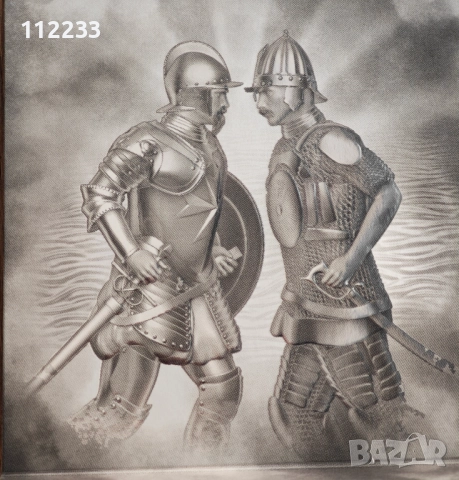 1 унция "Рицари от миналото"-Малта, снимка 6 - Нумизматика и бонистика - 52731861