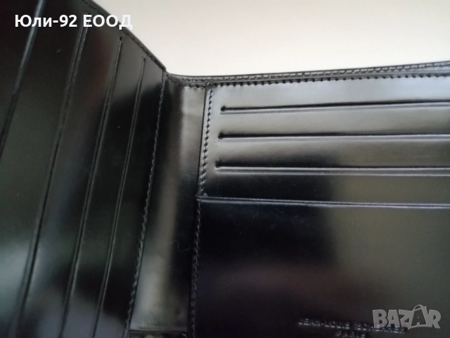 Луксозен комплект портфейл и химикал JEAN-LOUIS SCHERRER – оригинал, снимка 5 - Портфейли, портмонета - 51645859