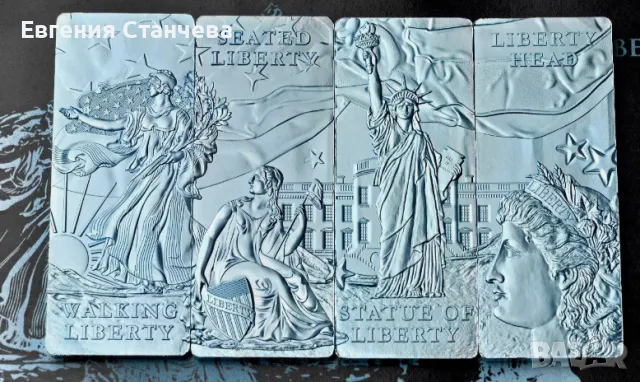 инвестиционно сребро колекция свобода 