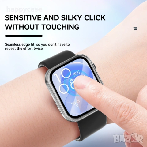 Huawei Watch Fit 3 / Твърд удароустойчив кейс с протектор, снимка 2 - Смарт часовници - 45838102