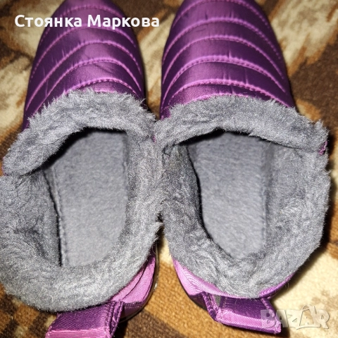 Нови зимни цикламени боти-голям номер, снимка 4 - Дамски боти - 51632856