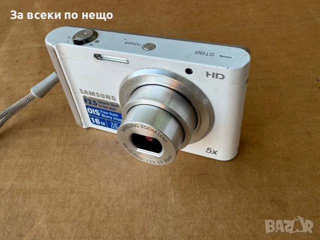 Цифров фотоапарат Фотоапарат Samsung ST88 , 16.1Mp 5x Zoom, снимка 11 - Фотоапарати - 52448893