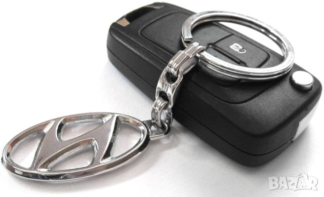 Автомобилен метален ключодържател / за Hyundai Хюндай / стилни елегантни авто аксесоари модели, снимка 1 - Аксесоари и консумативи - 45542931