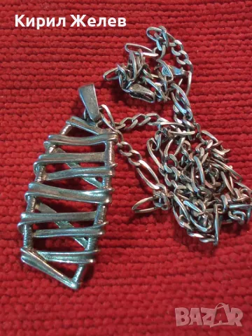 ТОКАШ Дизайнерски СРЕБЪРЕН МЕДАЛЬОН СРЕБРО 925 с Тип КАРТИЕ СРЕБЪРНА ВЕРИЖКА СРЕБРО 925 ODEMA 45689, снимка 15 - Колиета, медальони, синджири - 49426277