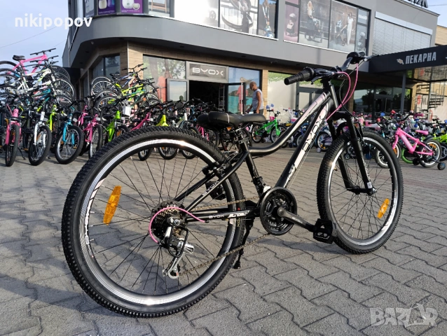 BYOX Велосипед 24" ZANTE розов, снимка 11 - Велосипеди - 53561541