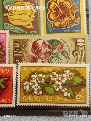 Стари пощенски марки от цял свят смесени ЦВЕТЯ за КОЛЕКЦИЯ ДЕКОРАЦИЯ 52116, снимка 10 - Филателия - 53217789