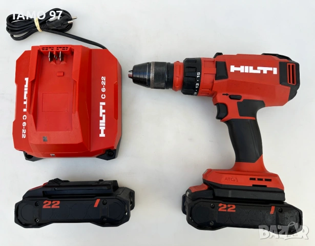 Hilti SF 8M-22 ATC Nuron - 4 Скоростен мощен винтоверт като нов!