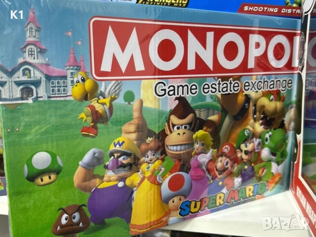 Игра Монополи Супер Марио, Monopoly Super Mario 