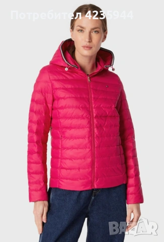 Tommy hilfiger оригинално пухено олекотено якенце