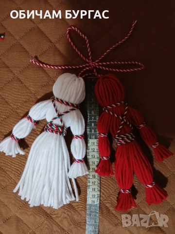 РЪЧНО ИЗРАБОТЕНИ 23см дължина Пижо и Пенда,може да се изработет и по ваши желани размери, снимка 3 - Други - 53134741