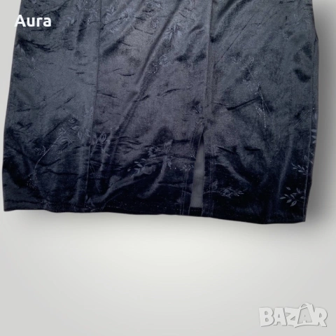 90s velvet dress , снимка 4 - Рокли - 54259632