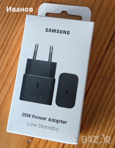 Зарядно SAMSUNG 25W, снимка 2 - Оригинални зарядни - 54095899