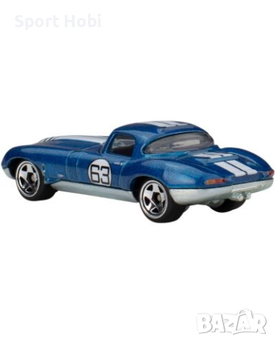  Hot Wheels Silver Series - Jaguar Lightweight E-Type, снимка 3 - Колекции - 52359788