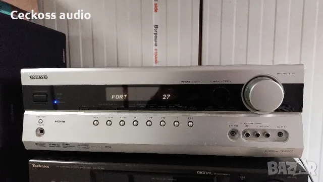 Ресивър ONKYO TX-SR507 с дистанционно , снимка 2 - Ресийвъри, усилватели, смесителни пултове - 49414401