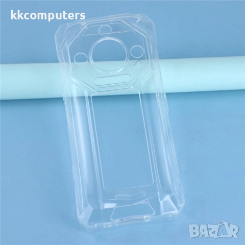 Калъф с протектор за Ulefone Armor 33 Pro – мек TPU удароустойчив калъф, прозрачен или черен, снимка 3 - Калъфи, кейсове - 52538003