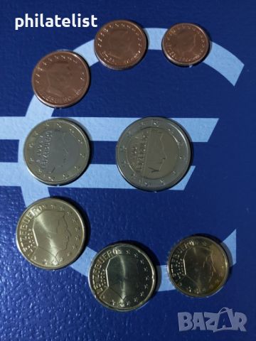 Люксембург 2002 - Евро Сет - комплектна серия от 1 цент до 2 евро , 8 монети, снимка 2 - Нумизматика и бонистика - 45529660