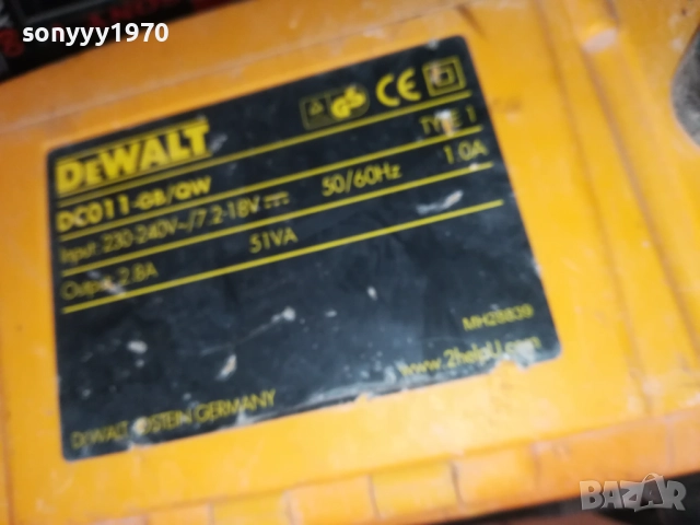 DEWALT-PROFI RADIO 220V-ВНОС SWISS 2009251639М, снимка 16 - Радиокасетофони, транзистори - 51779279