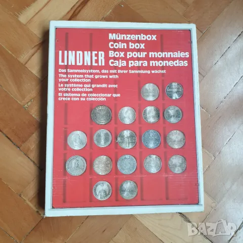 Немски никелови монети с кутия - 26 броя, снимка 6 - Нумизматика и бонистика - 49647472