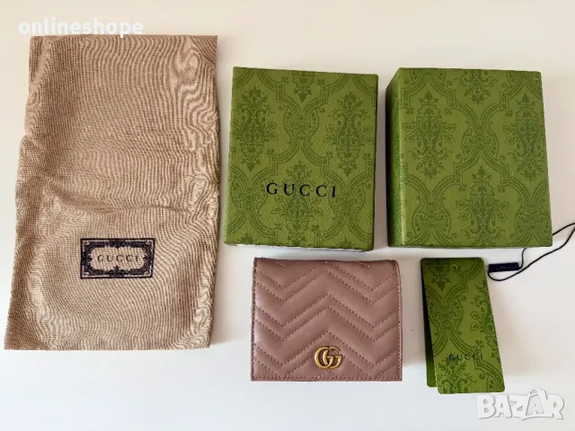 Портмоне GUCCI естествена кожа