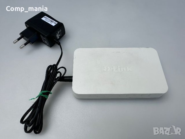 Гигабитов Суич D-LiNK GO-SW-8G - 8 портов 10/100/1000, снимка 1 - Суичове - 45187509